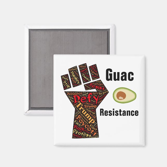 Guac Resistance Magnet (Front/Back)