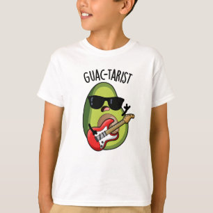 Guac-tarist Funny Avocado Pun T-Shirt