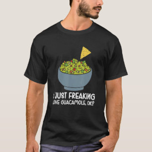 Guacamole Avocado Mayo Vegan Food Guac Limes 11 T-Shirt