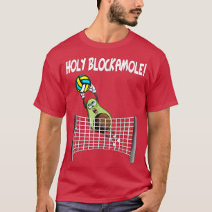 Guacamole Avocado Volleyball Player Fruit Holy Blo T-Shirt