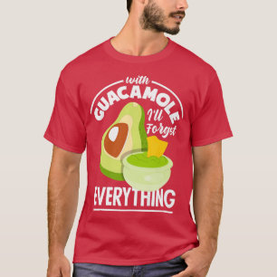 Guacamole Funny Avocado Vegan Food T-Shirt