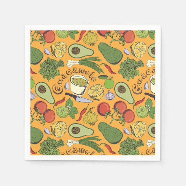 Guacamole Napkin (Front)