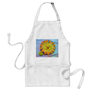Guacamole Sun Face Apron