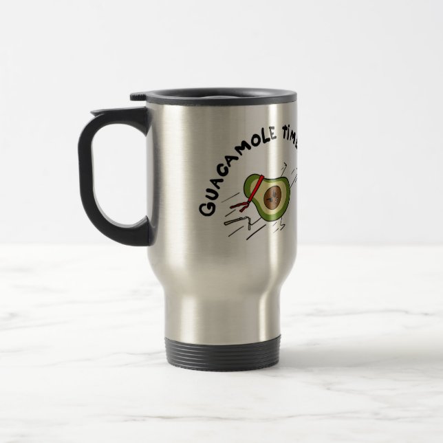 Guacamole time travel mug (Left)