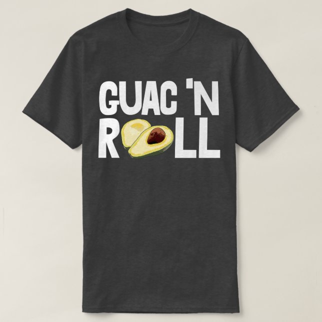 Guacn Roll Avocado Avocado Fruit Women T-Shirt (Design Front)