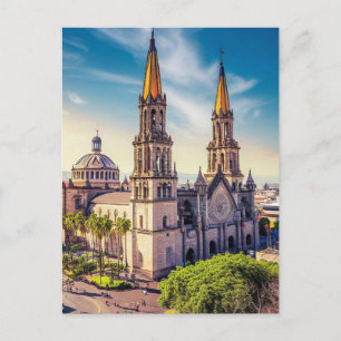 Guadalajara, Jalisco,Mexico Cathedral  Postcard