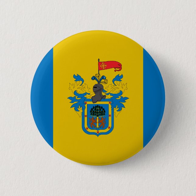 Guadalajara, Mexico 6 Cm Round Badge (Front)