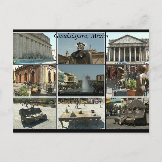 Guadalajara, Mexico Postcard (Front)