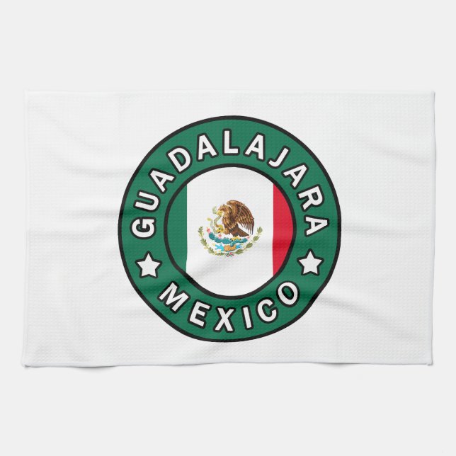 Guadalajara Mexico Tea Towel (Horizontal)