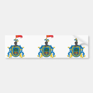 Guadalajara y Estado de Jalisco, Mexico Bumper Sticker