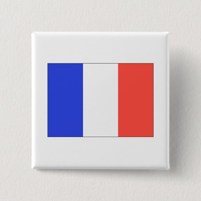 Guadaloupe 15 Cm Square Badge (Front)