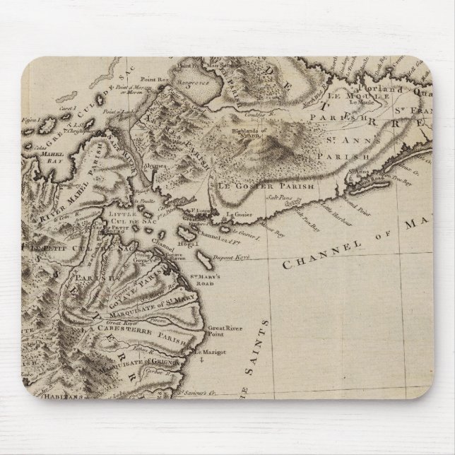 Guadaloupe 2 mouse pad (Front)