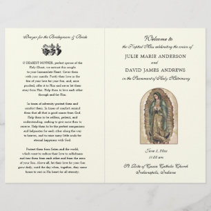 Guadalupe Catholic Wedding Mass Program