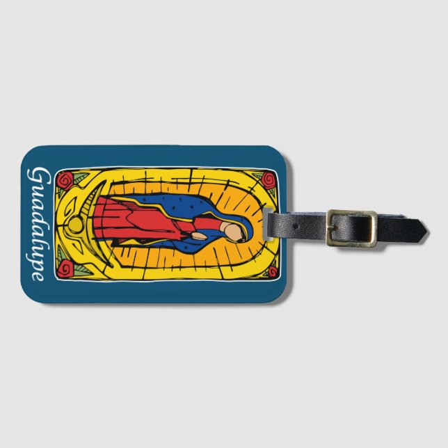 Guadalupe Luggage Tag (Front Horizontal)