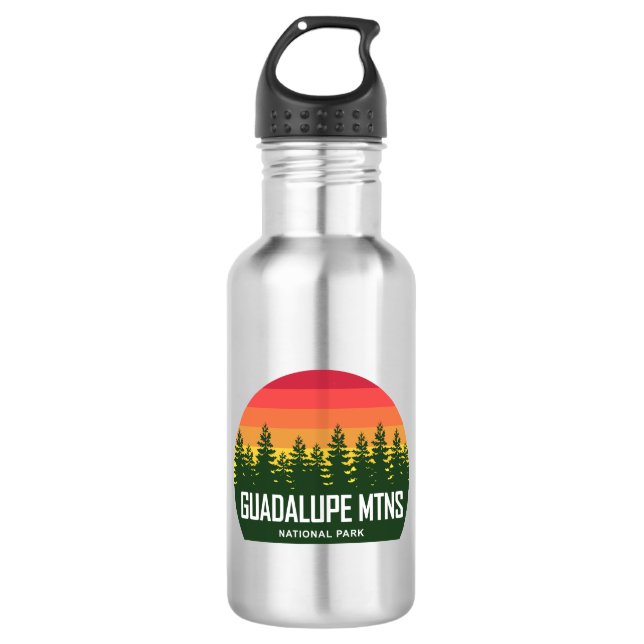Guadalupe Mountains National Park 532 Ml Water Bottle (Front)