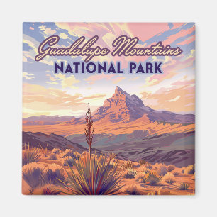 Guadalupe Mountains National Park El Capitan Texas Magnet