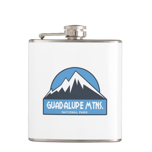 Guadalupe Mountains National Park Hip Flask (Front)