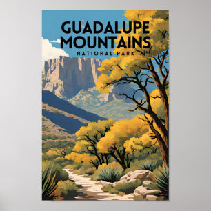 Guadalupe Mountains National Park Poster
