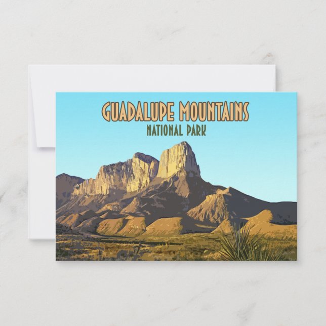 Guadalupe Mountains National Park Texas (Front)