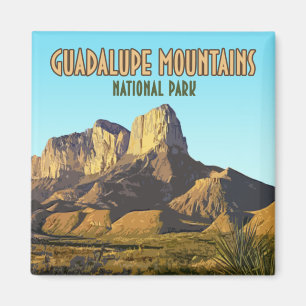 Guadalupe Mountains National Park Texas Magnet