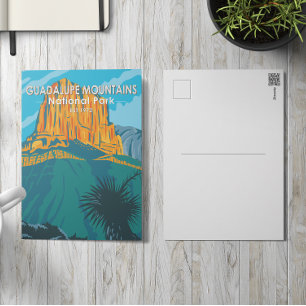  Guadalupe Mountains National Park Texas Vintage Postcard