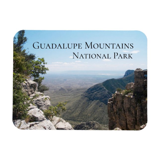 Guadalupe Mountains Vista Magnet (Horizontal)
