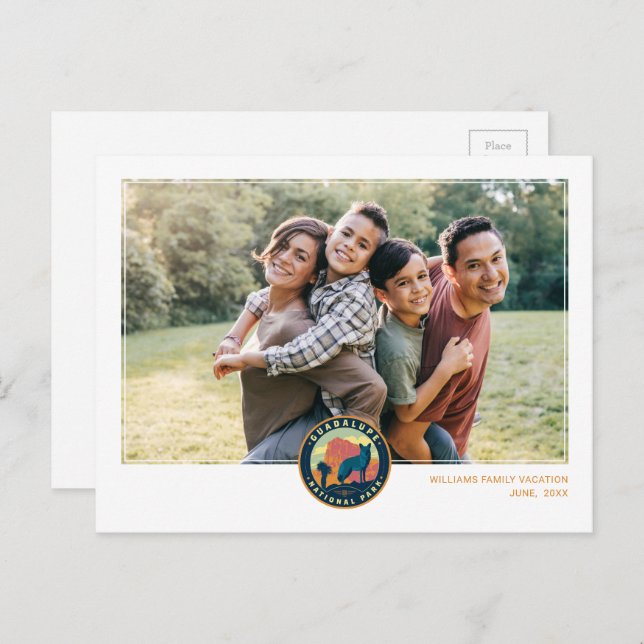 Guadalupe National Park Postcard (Front/Back)