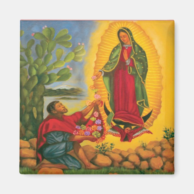 Guadalupe Prayer Magnet (Front)