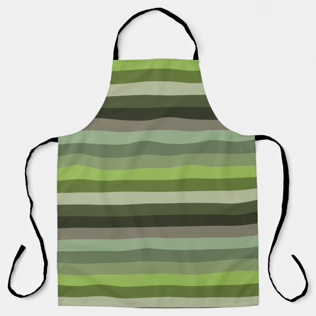 Guadalupe River Stripes  Apron (Front)
