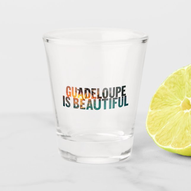 GUADALUPE SHOT GLASS (Front)
