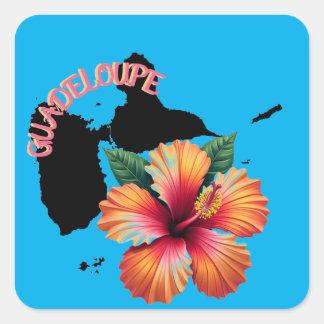 GUADALUPE SQUARE STICKER