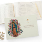 Guadalupe Virgin Mary Funeral Memorial Guest Book