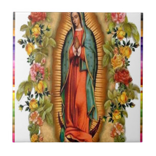 GUADALUPE VIRGIN MEXICO 07 CUSTOMIZABLE PRODUCTS TILE