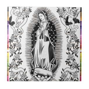 GUADALUPE VIRGIN MEXICO 10 CUSTOMIZABLE PRODUCTS TILE