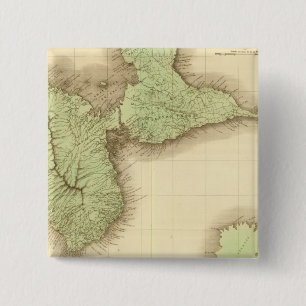 Guadeloupe 15 Cm Square Badge