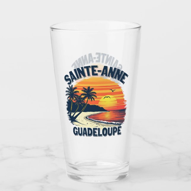 GUADELOUPE  GLASS (Front)