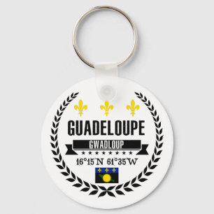 Guadeloupe Key Ring