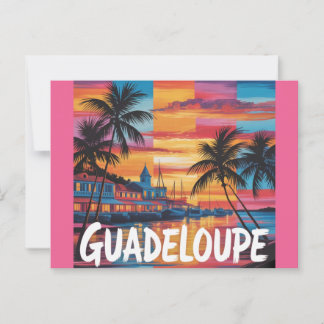 Guadeloupe postcard
