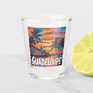 Guadeloupe Shot Glass