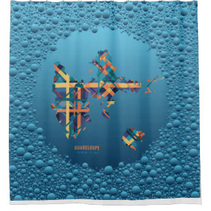 Guadeloupe Shower Curtain