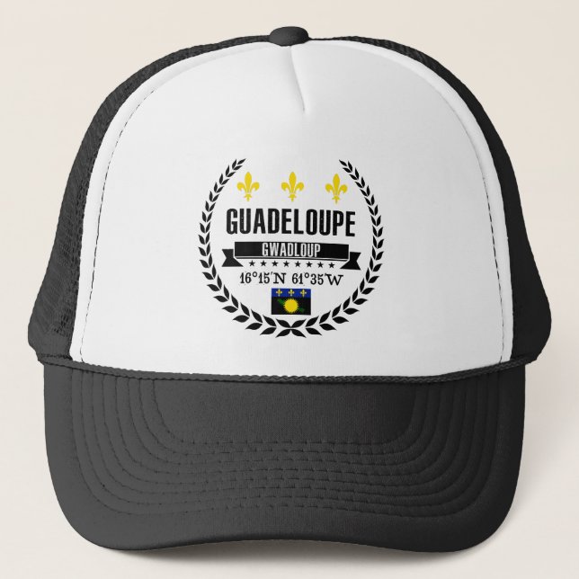 Guadeloupe Trucker Hat (Front)