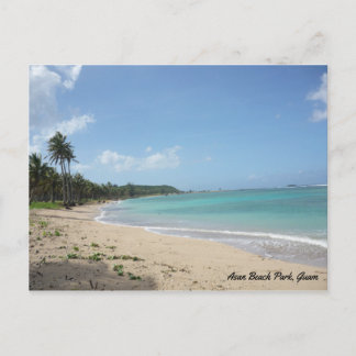 GUAM 671 Asan Beach Park Postcard