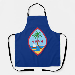 Guam Flag Apron
