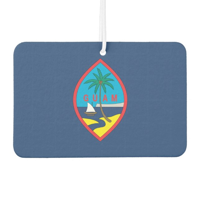 GUAM Flag - Car Air Freshener (Front)