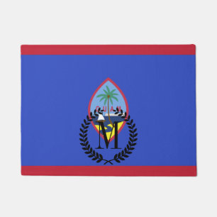 Guam Flag Doormat