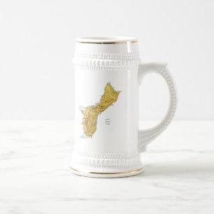Guam Flag ~ Map Mug