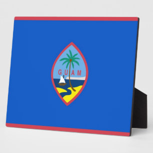 Guam Flag Plaque