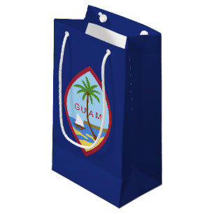 Guam flag small gift bag