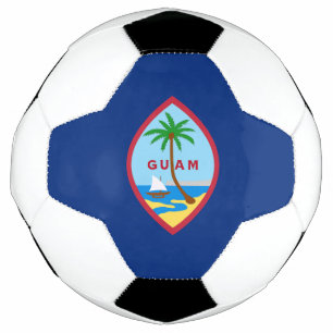 Guam Flag Soccer Ball