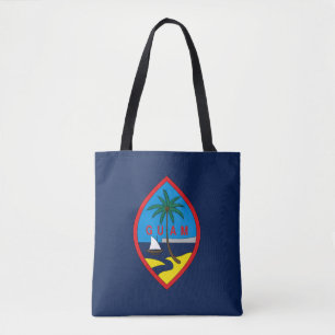 Guam Flag Tote Bag